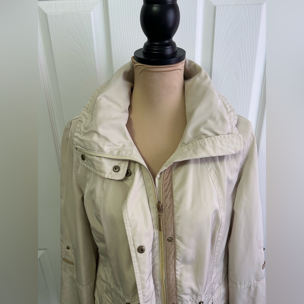 Johnston & Murphy Women's Tan Utility Jacket - Picture 2 of 8